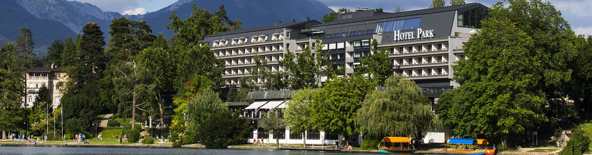 Banner Hotel Park in Bled, Slovenië