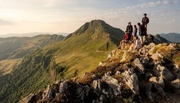 Wandelen Puy Mary vulkaan © P. Soissons Auvergne-Rhône-Alpes Tourisme