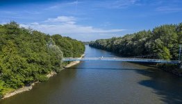 Fietsbrug bij Bad Radkersburg © Steiermark Tourismus Pixelmaker