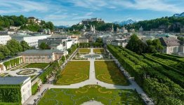 Salzburgerland Salzburg Mirabelgarten