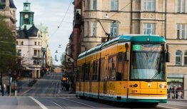 Ostergötland tram Norrköping