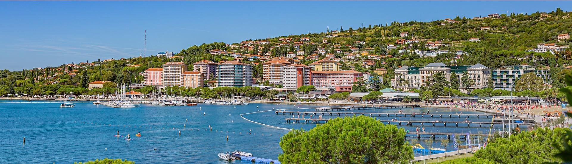 Banner Portoroz © Slovenian tourist board Mediaspeed Jan Godec